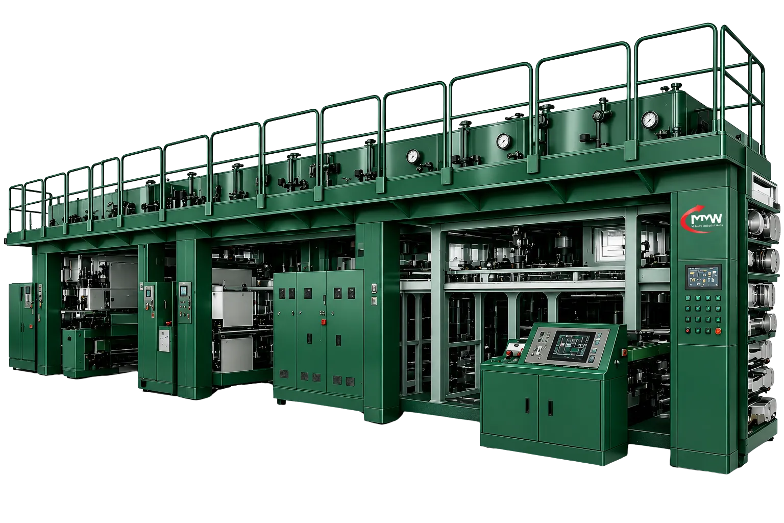 China Clay Paper Colour Coating Machine