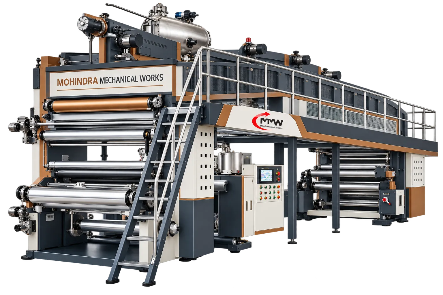 Metallic Paper Coating Machine