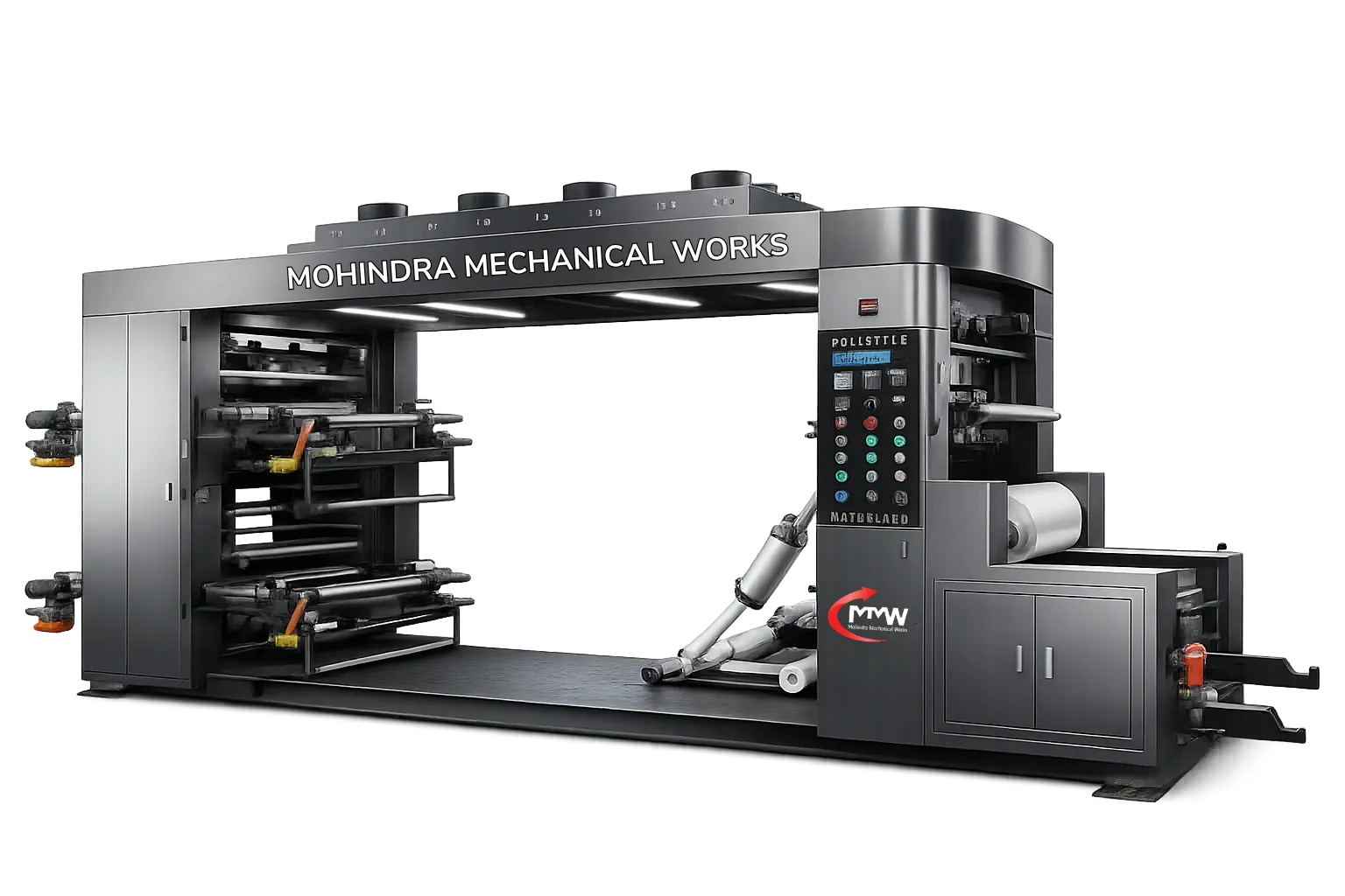 Non Woven PP Fabric Flexographic Printing Machine