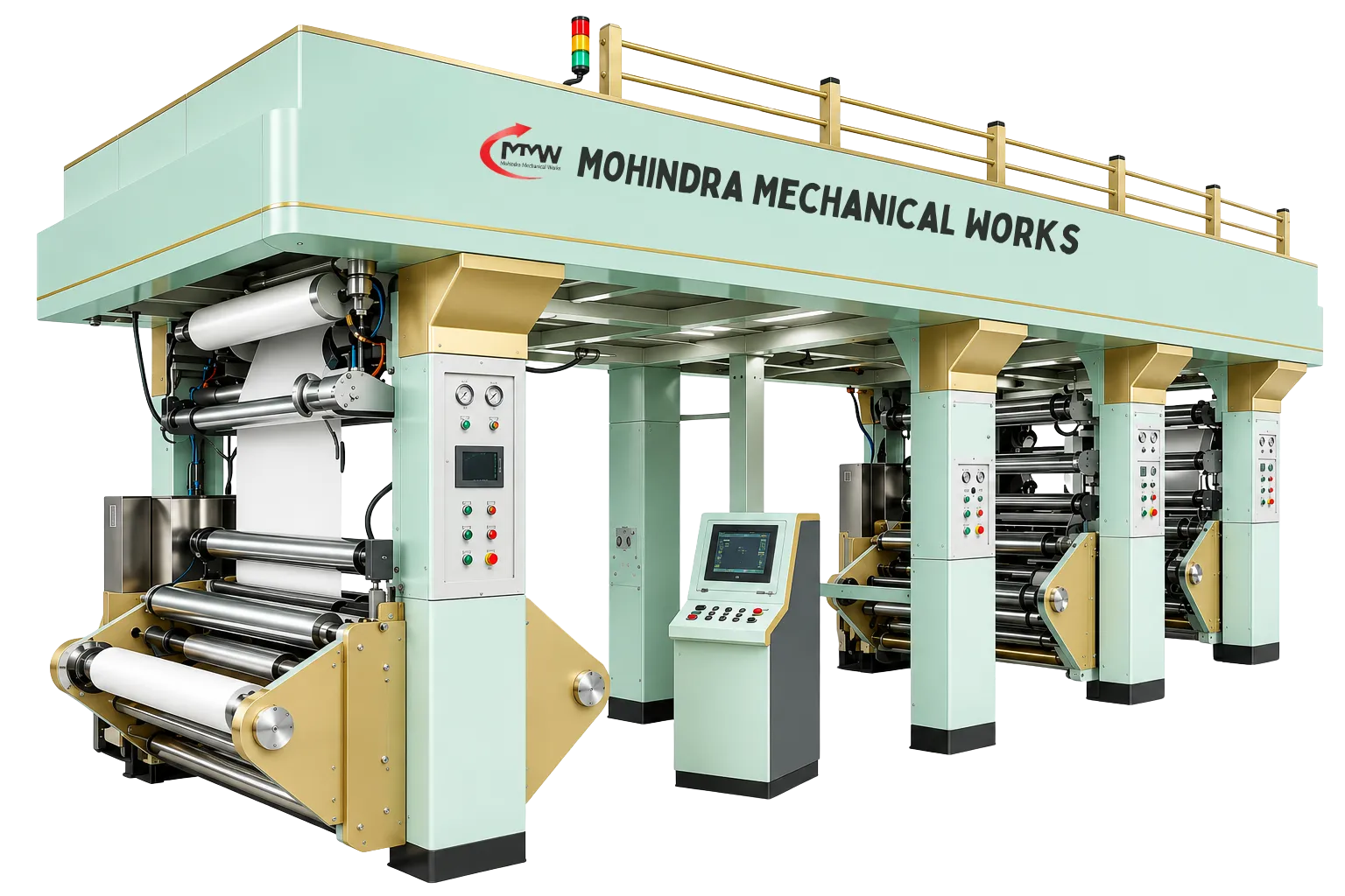Paper Based Gutka Pouch Coating Machine