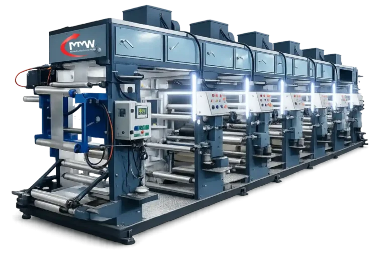 Plastic Film Rotogravure Printing Machine