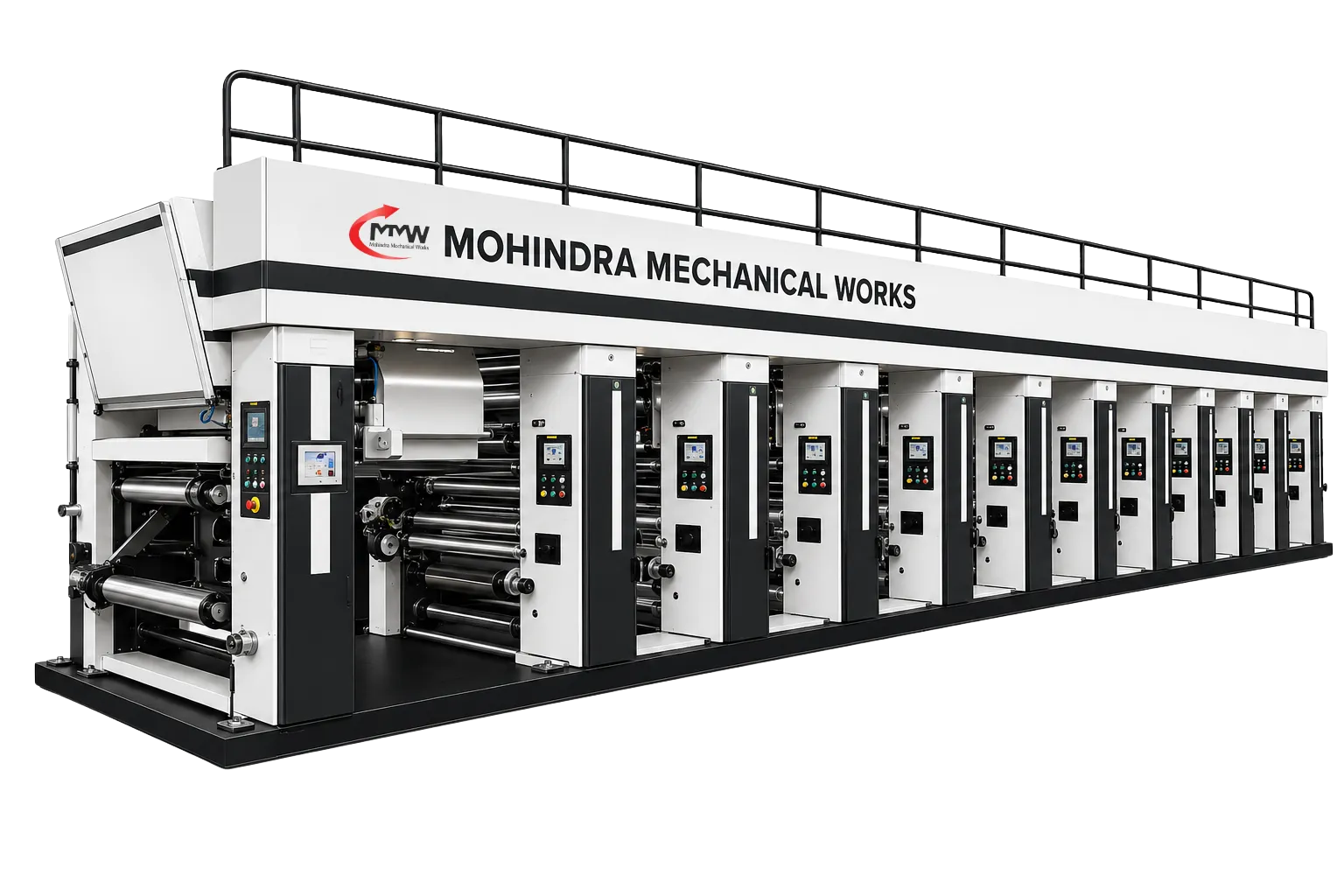 Poly Film Rotogravure Printing Machine