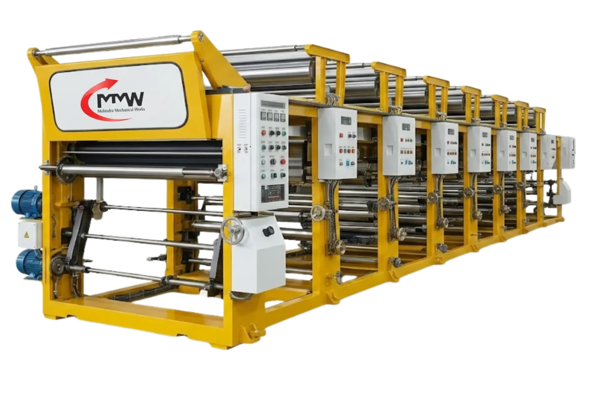 Rotogravure Machine with Turret System