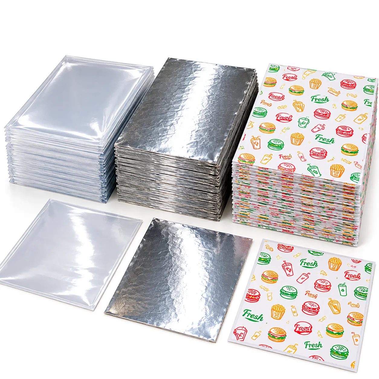 Automatic BOPP and MetPET film lamination