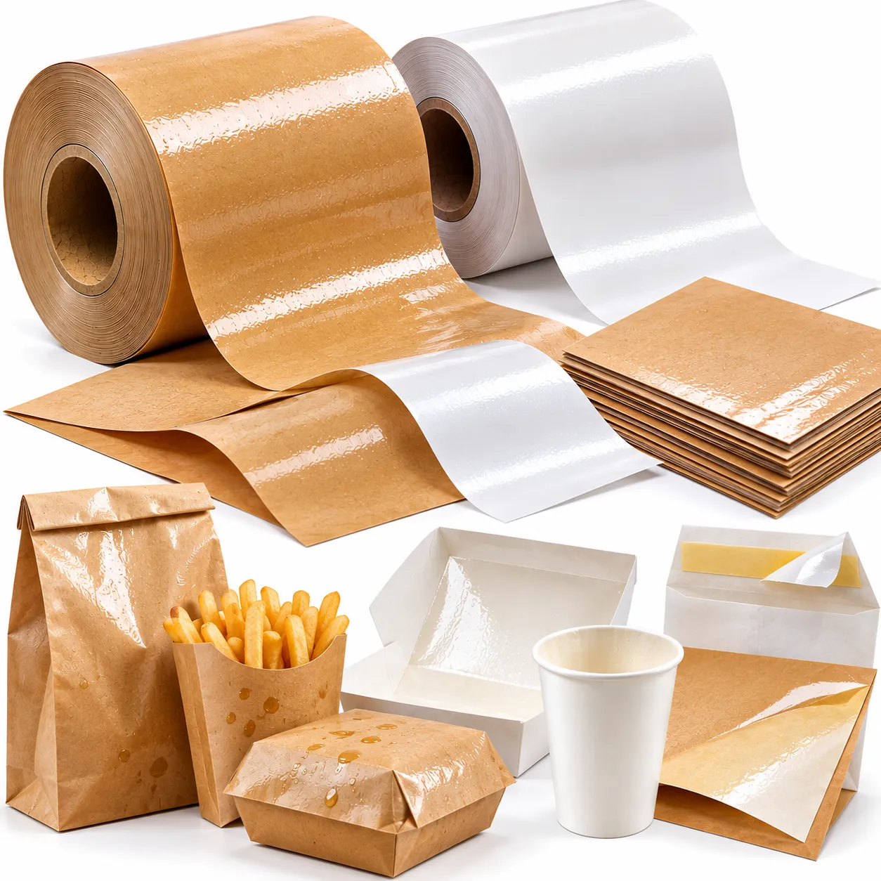 Coated Food Packaging Paper