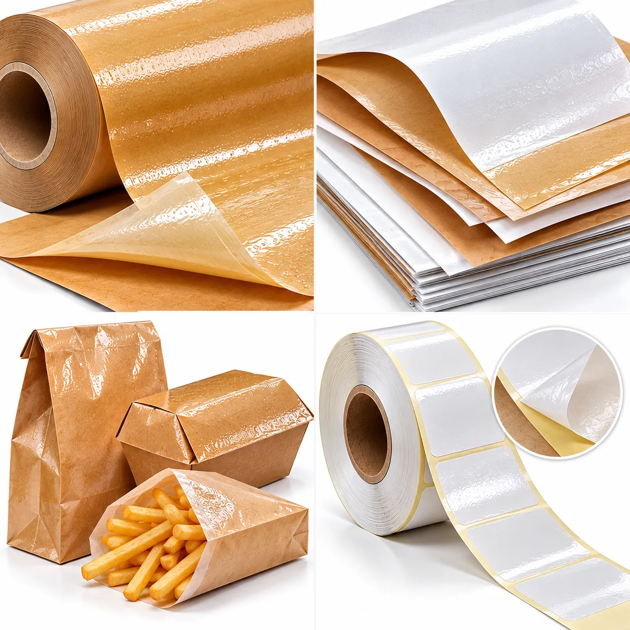 Coated Packaging Rolls & Labels