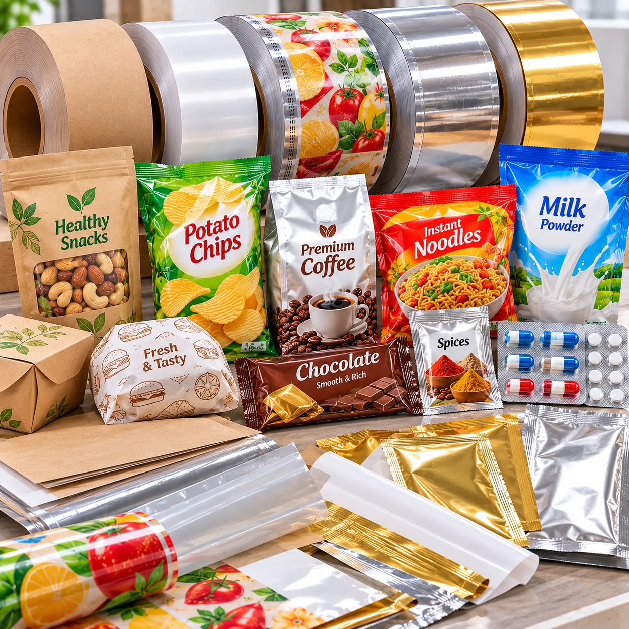 Paper, Film and Foil Laminates
