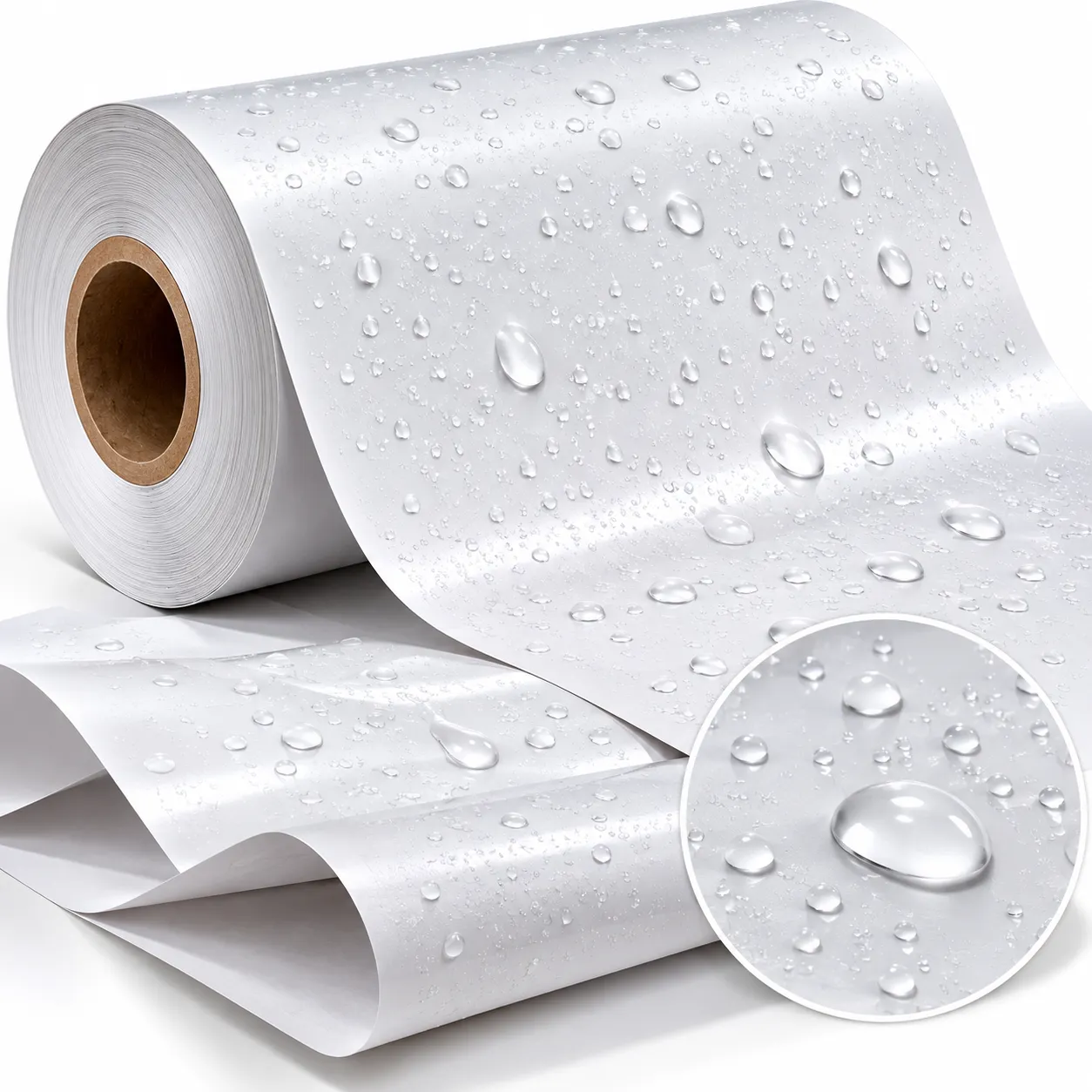 Waterproof White Paper Rolls