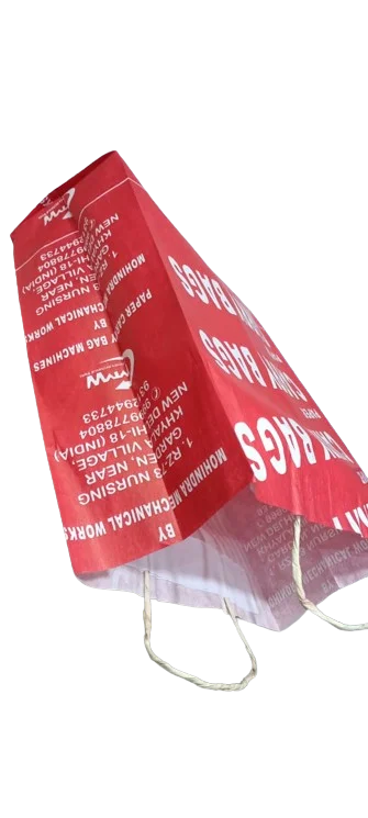 Standard 36  Inchs Paper Bag Making Machine  In Four  Color  Sample